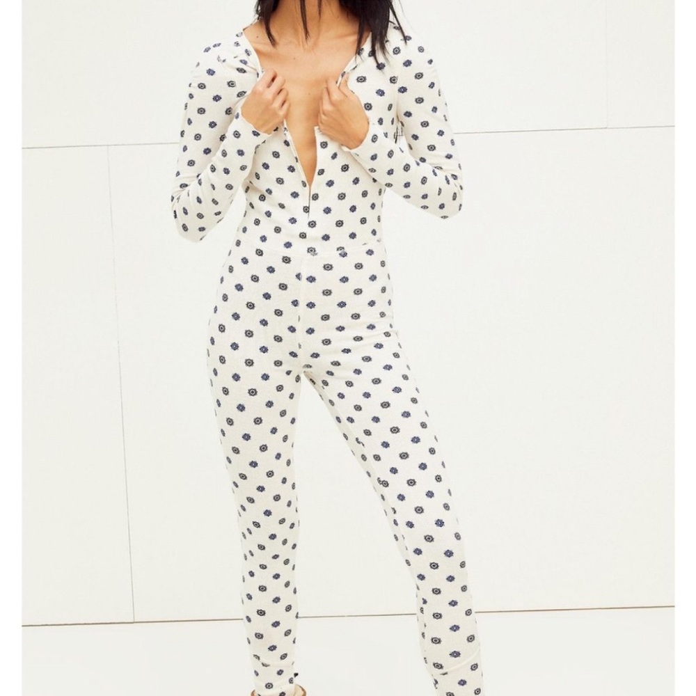 Free People Home Alone Long Johns